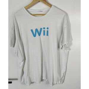 Nintendo Wii Vintage Y2K 2008 Video Game Console T-Shirt Size XL